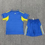 25/26 Leeds United Away Kids Soccer Jersey+Shorts