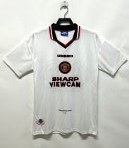1996-1997 Man United Away Adult Retro Soccer Jersey
