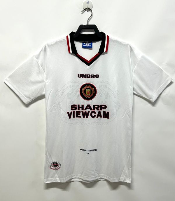 1996-1997 Man United Away Adult Retro Soccer Jersey