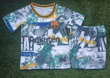 25/26 Barcelona Star Edition Kids Soccer Jersey+Shorts Suit