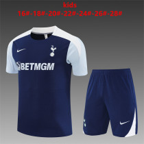 25/26 Tottenham Hotspur Kids Training Jersey+Shorts Suit
