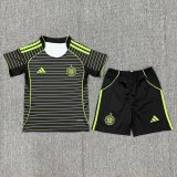 25/26 Celtic Away Kids Soccer Jersey+Shorts