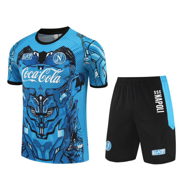 25/26 SSC Napoli Adult Training Jersey+Shorts Suit