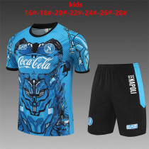 25/26 SSC Napoli Kids Training Jersey+Shorts Suit