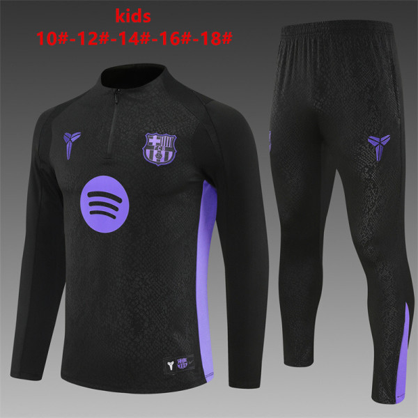 25/26 Barcelona Kids Training Tracksuit