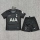 25/26 Tottenham Hotspur Away Kids Soccer Jersey+Shorts