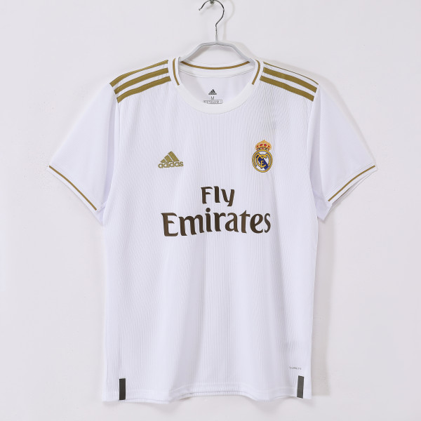 2019-2020 Real Madrid Home Adult Retro Soccer Jersey