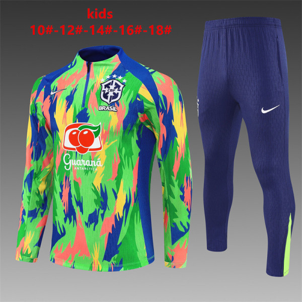 25/26 Brazil Kids Training Tracksuit