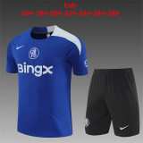 25/26 Chelsea Kids Training Jersey+Shorts Suit