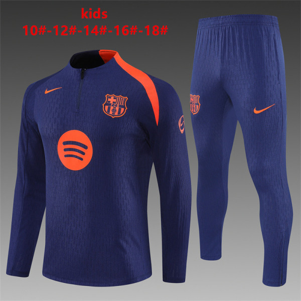 25/26 Barcelona Kids Training Tracksuit