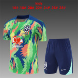 25/26 Brazil Kids Training Jersey+Shorts Suit