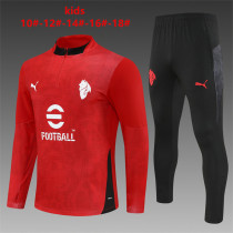 25/26 AC Milan Kids Training Tracksuit