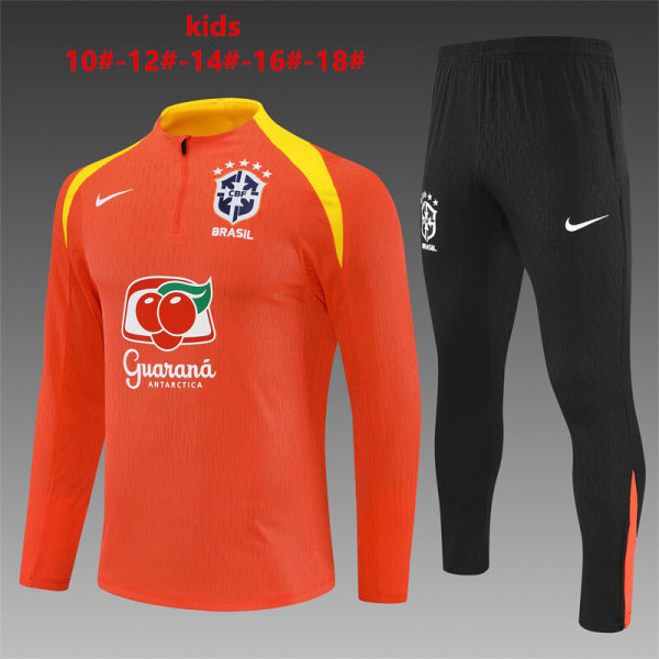 25/26 Brazil Kids Training Tracksuit