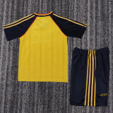 1988-1990 Arsenal Away Kids Retro Soccer Jersey+Shorts