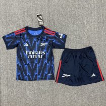 25/26 Arsenal Away Kids Soccer Jersey+Shorts