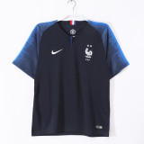 2018 France Home Adult Retro Soccer Jersey