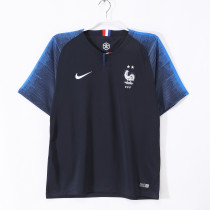 2018 France Home Adult Retro Soccer Jersey