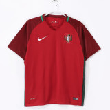2016 Portugal Home Adult Retro Soccer Jersey