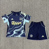 25/26 Ajax Away Kids Soccer Jersey+Shorts