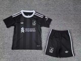 25/26 Liverpool GK Kids Soccer Jersey+Shorts