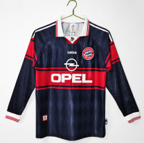 1997-1999 Bayern Munich Home Adult Retro LS Soccer Jersey