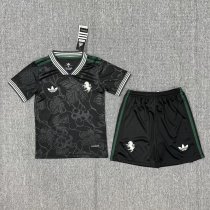 25/26 Juventus Third Kids Soccer Jersey+Shorts