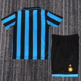 1992-1994 Inter Milan Home Kids Retro Soccer Jersey+Shorts