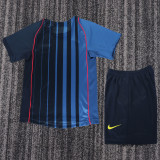2004-2005 Barcelona Away Kids Retro Soccer Jersey+Shorts