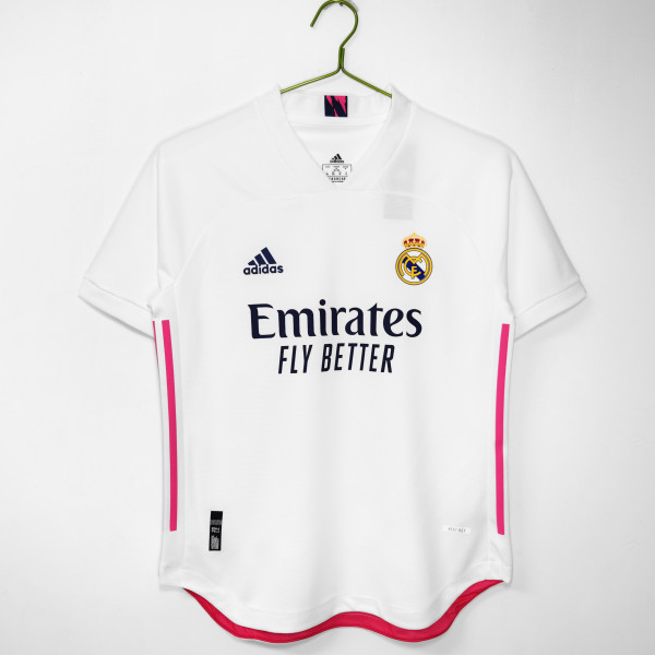 2020-2021 Real Madrid Home Adult Retro Soccer Jersey