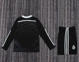 2014-2015 Real Madrid Third Kids Retro LS Soccer Jersey+Shorts