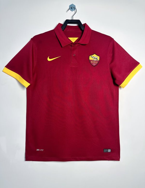 2014-2015 As Roma Home Adult Retro Soccer Jersey