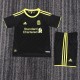 2010-2011 Liverpool Third Kids Retro Soccer Jersey+Shorts