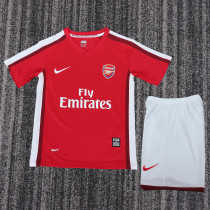 2008-2010 Arsenal Home Kids Retro Soccer Jersey+Shorts