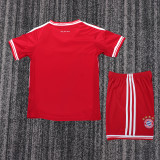 2013-2014 Bayern Munich Home Kids Retro Soccer Jersey+Shorts