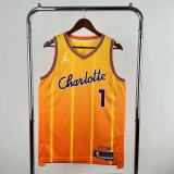 2026 Charlotte Hornets BALL #1 Adult NBA Jersey