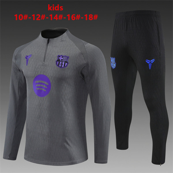 25/26 Barcelona Kids Training Tracksuit