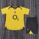 2005-2006 Arsenal Away Kids Retro Soccer Jersey+Shorts