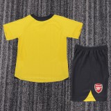 2005-2006 Arsenal Away Kids Retro Soccer Jersey+Shorts