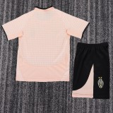 2003-2004 Juventus Away Kids Retro Soccer Jersey+Shorts