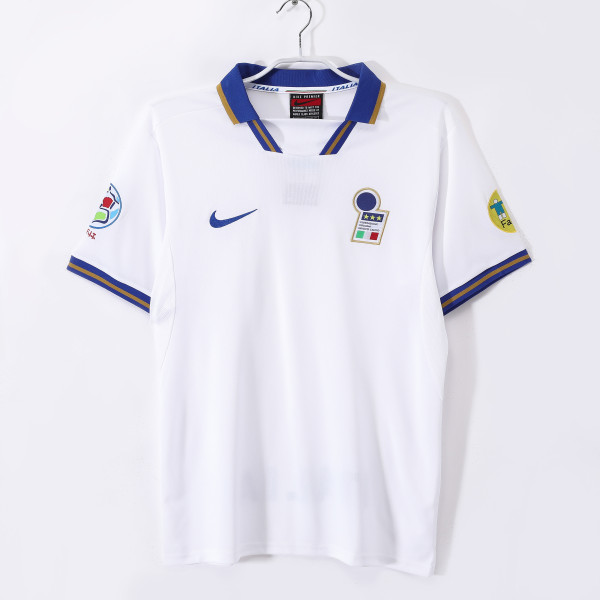 1996 Italy Away Adult Retro Soccer Jersey