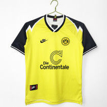 1995-1996 Borussia Dortmund Home Adult Retro Soccer Jersey
