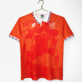 1996 Netherlands Home Adult Retro Soccer Jersey