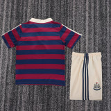 1995-1997 Newcastle Away Kids Retro Soccer Jersey+Shorts
