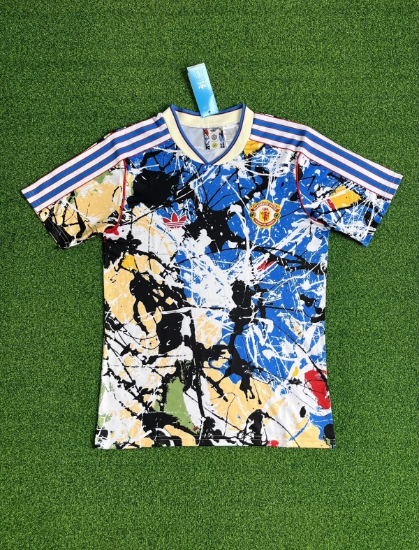 2026-2027 Man United Stone Roses Adult Soccer Jersey