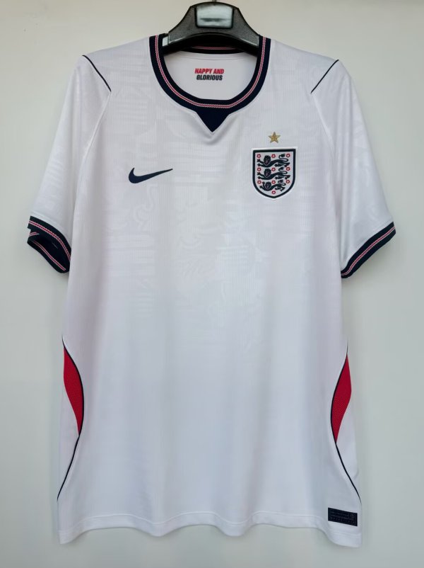 2026 World Cup England Home Adult Soccer Jersey