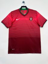 2014 Portugal 100th Anniversary Home Adult Retro Soccer Jersey