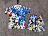 2026-2027 Man United Stone Roses Kids Soccer Jersey+Shorts