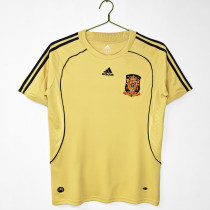 2008 Spain Away Adult Retro Soccer Jersey