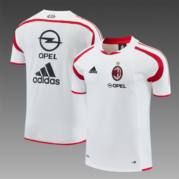 2004-2005 AC Milan Adult Retro Training Soccer Jersey