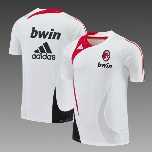 2007-2008 AC Milan Adult Retro Training Soccer Jersey